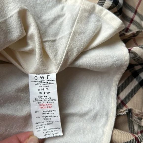 Burberry vintage baby dress classic print - Picture 9 of 9